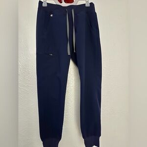 Figs Zamora Joggers Scrub Pants Navy